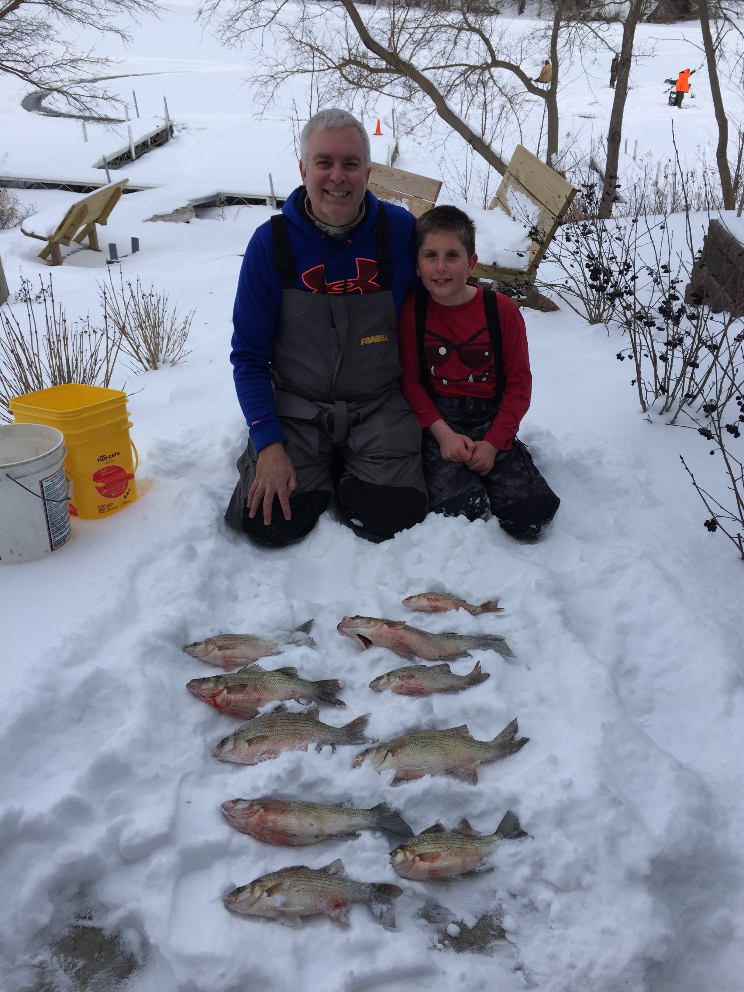Lucky's 4th Annual Ice Fishing Tournament Results Lake Wisconsin Alliance